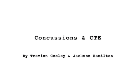 Thumbnail for Concussions and CTE_Football