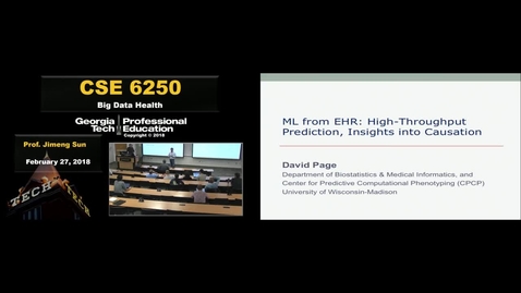 Thumbnail for Machine Learning from Irregularly-Sampled Temporal Data: A Case Study in Predicting Across Most Diseases in Electronic Health Records - David Page
