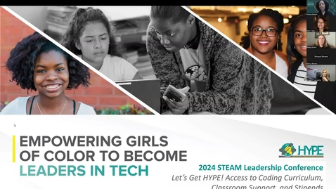 Thumbnail for SLC 2024 conference Room 2 - Let's Get Hype! Access to coding curriculum, classroom support, &amp; stipends