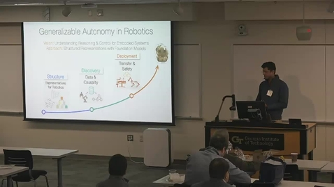 Thumbnail for entry Animesh Garg - Foundation Models for Decision Making in Robotics: LLMs &amp; Pre-Training