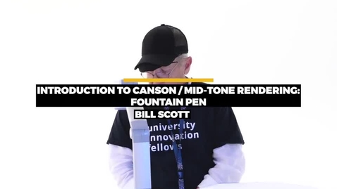Thumbnail for Introduction To Canson / Midtone Rendering - Fountain Pen