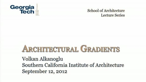 Thumbnail for Architectural Gradients - Volkan Alkanoglu
