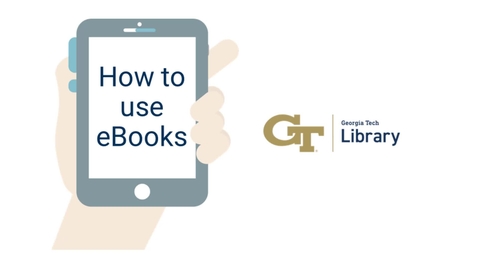 Thumbnail for entry How to use eBooks