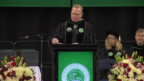 Thumbnail for Rob Woodall - GGC Fall 2014 Commencement