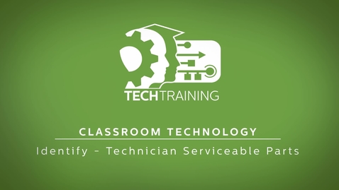 Thumbnail for Technician Serviceable Parts