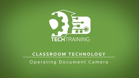 Thumbnail for entry Operating Document Camera