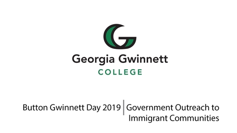 Thumbnail for 2019 Button Gwinnett Day - Government Outreach