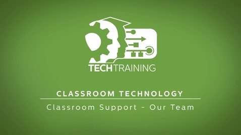 Thumbnail for entry Classroom Support - Our Team