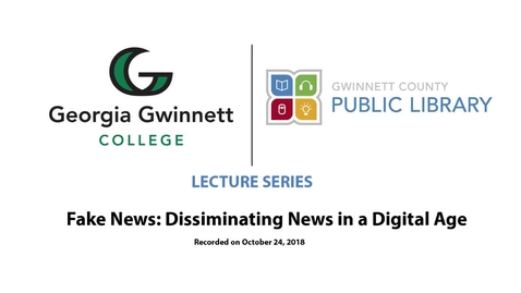 Thumbnail for Fake News in the Digital Age
