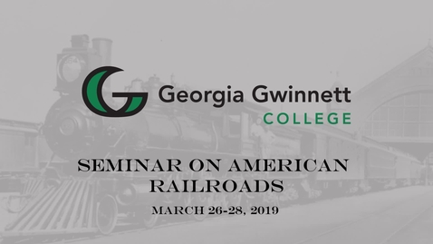 Thumbnail for entry 01 - 2019 Railroad Seminar - Opening Remarks