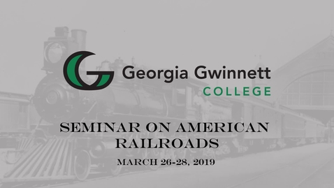 Thumbnail for 01 - 2019 Railroad Seminar - Opening Remarks