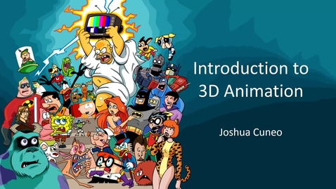 Thumbnail for entry ITEC2110 Intro to 3D Animation