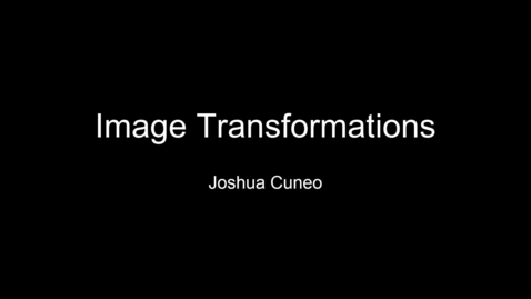Thumbnail for ITEC2110 Image Transformations