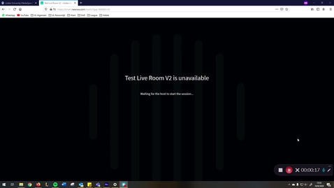 Thumbnail for Help I can't enter my live room!