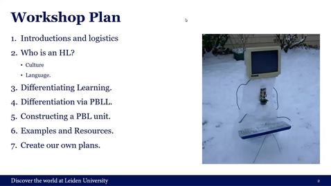 Thumbnail for Integrating Heritage Learners in the AFL Classroom