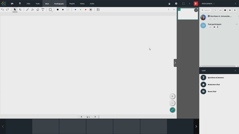 Thumbnail for New Kaltura Live Room features
