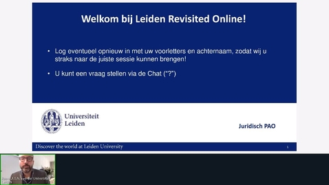 Thumbnail for Leiden Revisited 28 augustus 2020