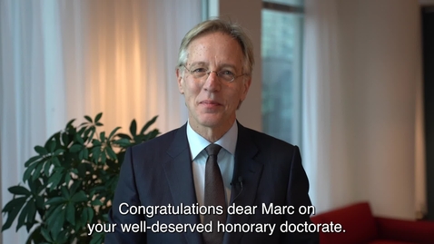 Thumbnail for Mark van Ranst eredoctoraat