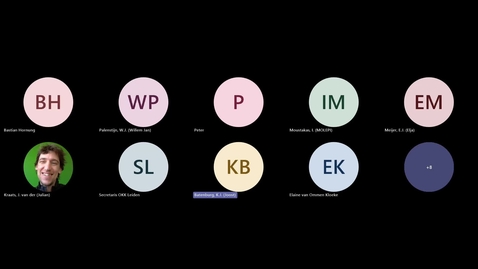 Thumbnail for SAILS Lunch Time Seminar: Elaine van Ommen Kloeke, 27/5/2024