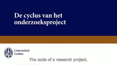 Thumbnail for Onderzoekscyclus