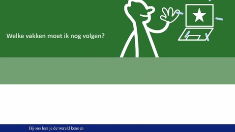 Thumbnail for Hoe kan ik zien welke vakken ik nog moet volgen?