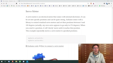 Thumbnail for Servo motor - This is Arduino #8