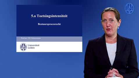 Thumbnail for Bestuursprocesrecht | Week 5 - Kennisclip I