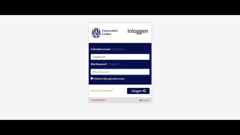 Thumbnail for Uitleg studentenportaal