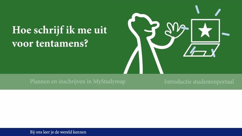 Thumbnail for Uitschrijven tentamens