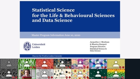 Thumbnail for Rec - 10 Jun 2020 15:32 - Statistical Science.mp4