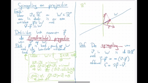 Thumbnail for LA1NA 7.4 spiegeling en projectie