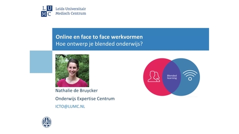 Thumbnail for Werkvormen voor blended learning