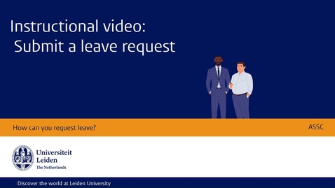 Thumbnail for Instructional Video Requesting Leave