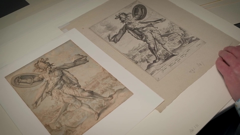 Thumbnail for Onderdrukking en vrijheid: tekening van oorlogsgod Mars