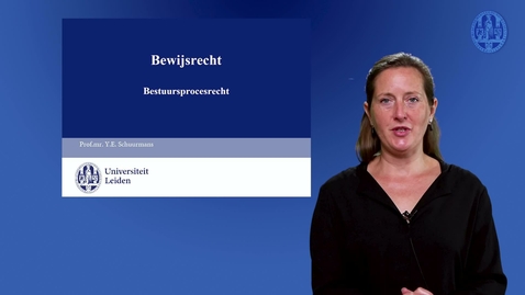 Thumbnail for Bestuursprocesrecht | Week 3 - Kennisclip IV
