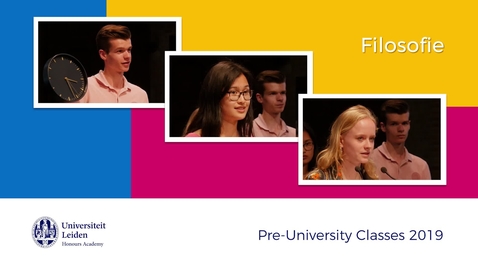 Thumbnail for Pre-University Classes Slotbijeenkomst 2019 - Filosofie