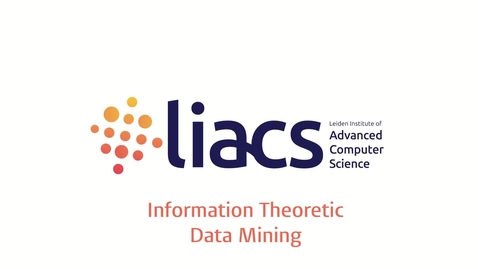 Thumbnail for Information Theoretic Data Mining