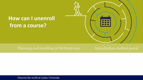Thumbnail for How can I unenroll from a course?