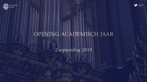 Thumbnail for Opening academisch jaar 2019-2020
