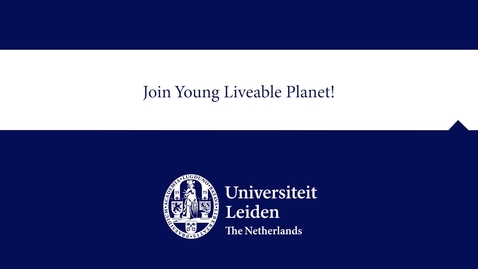 Thumbnail for Join Young Liveable Planet