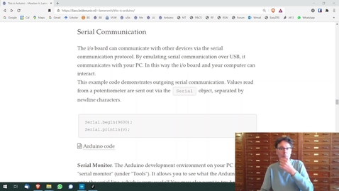 Thumbnail for Serial communication - This is Arduino #6