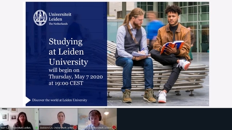 Thumbnail for Studying your bachelor's at Leiden University
