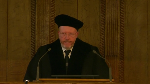 Thumbnail for Cleveringa lecture 2021 by Jan Grabowski