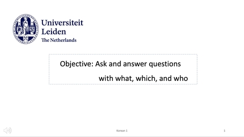 Thumbnail for 서강한국어 1A0 준비 1과 _2, by A.R.Nam