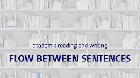 Thumbnail for 15. ATC - Flow between sentences