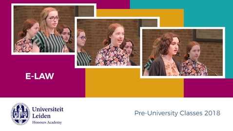 Thumbnail for Presentatie PRE-Class Slotbijeenkomst 2018 - eLaw