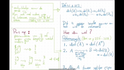 Thumbnail for 8.2 determinanten uitrekenen