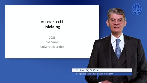 Thumbnail for Auteursrecht Inleiding