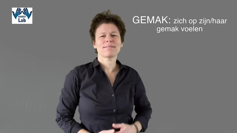 Thumbnail for GEMAK: zich op zijn/haar gemak voelen