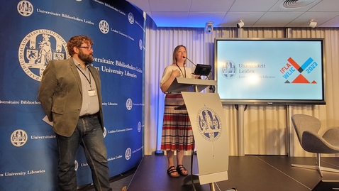 Thumbnail for Leiden Satellite Conference IFLA 2023 - Day 1 - Introduction by Stacy Allison-Cassin and Daryl Green